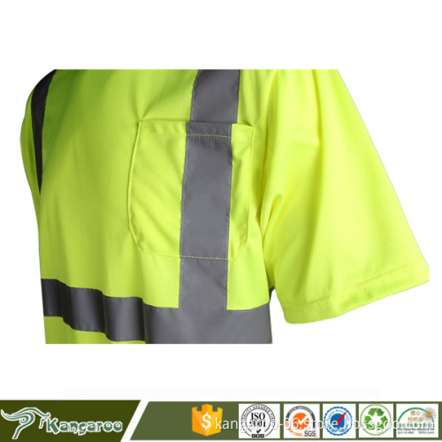 100% Cotton High Light Reflective Fabric T-Shirt